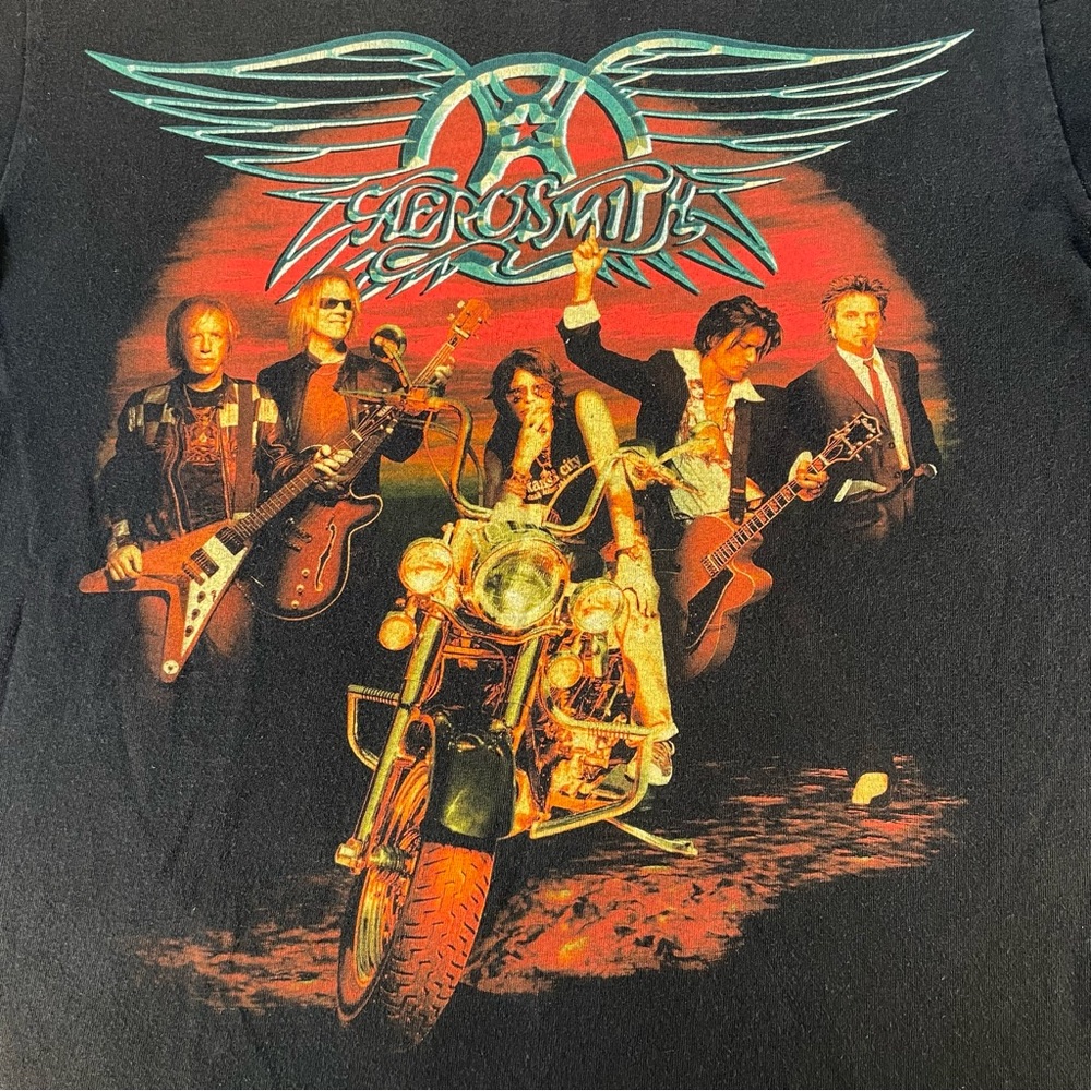 Aerosmith Rockin’ The Joint 05/06 Unisex Tour Tee Size Medium
